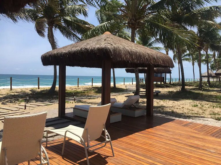 Bangalô Atenas - Pé na areia