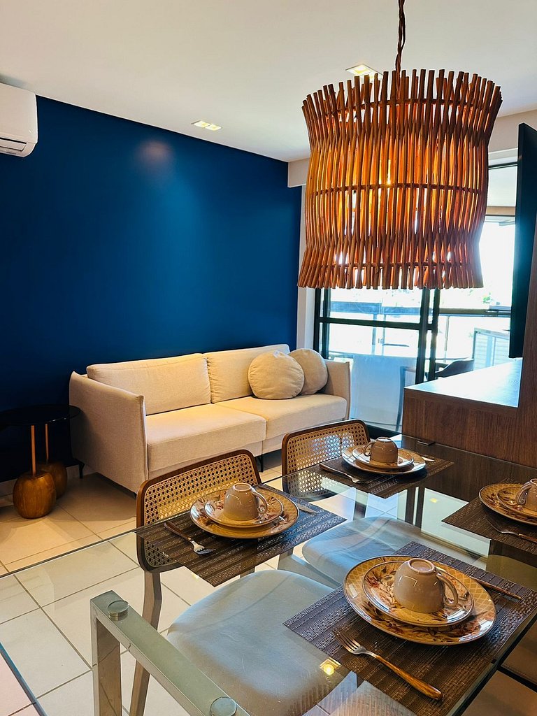 Flat Ecoresort Carneiros 3 Qtos (CM115) by O Alugador