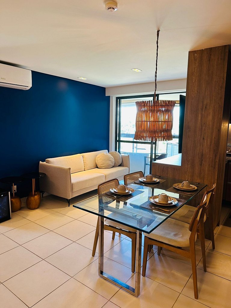 Flat Ecoresort Carneiros 3 Qtos (CM115) by O Alugador