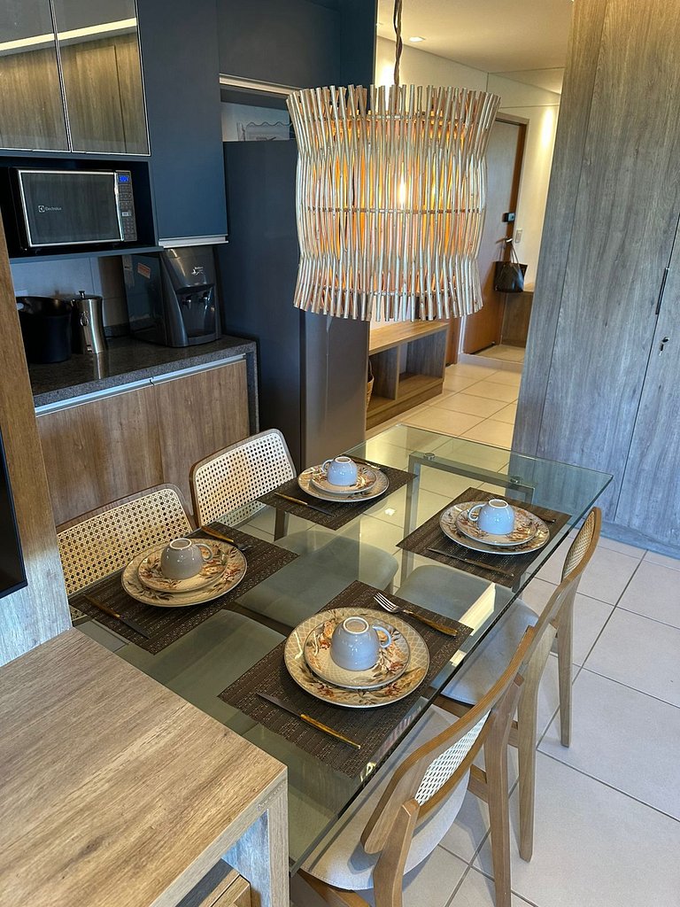 Flat Ecoresort Carneiros 3 Qtos (CM115) by O Alugador