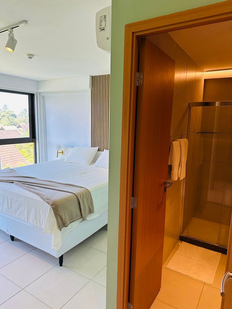 Flat Ecoresort Carneiros 3 Qtos (CM115) by O Alugador