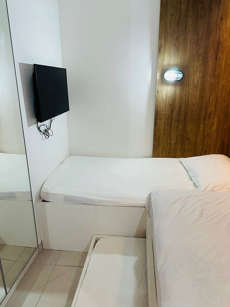 Flat Ecoresort Carneiros 3 Qtos (CM115) by O Alugador